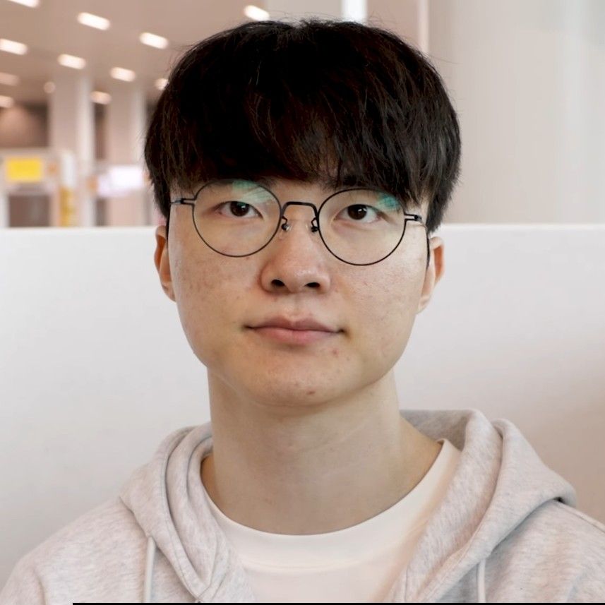 Recent activity shot of Faker