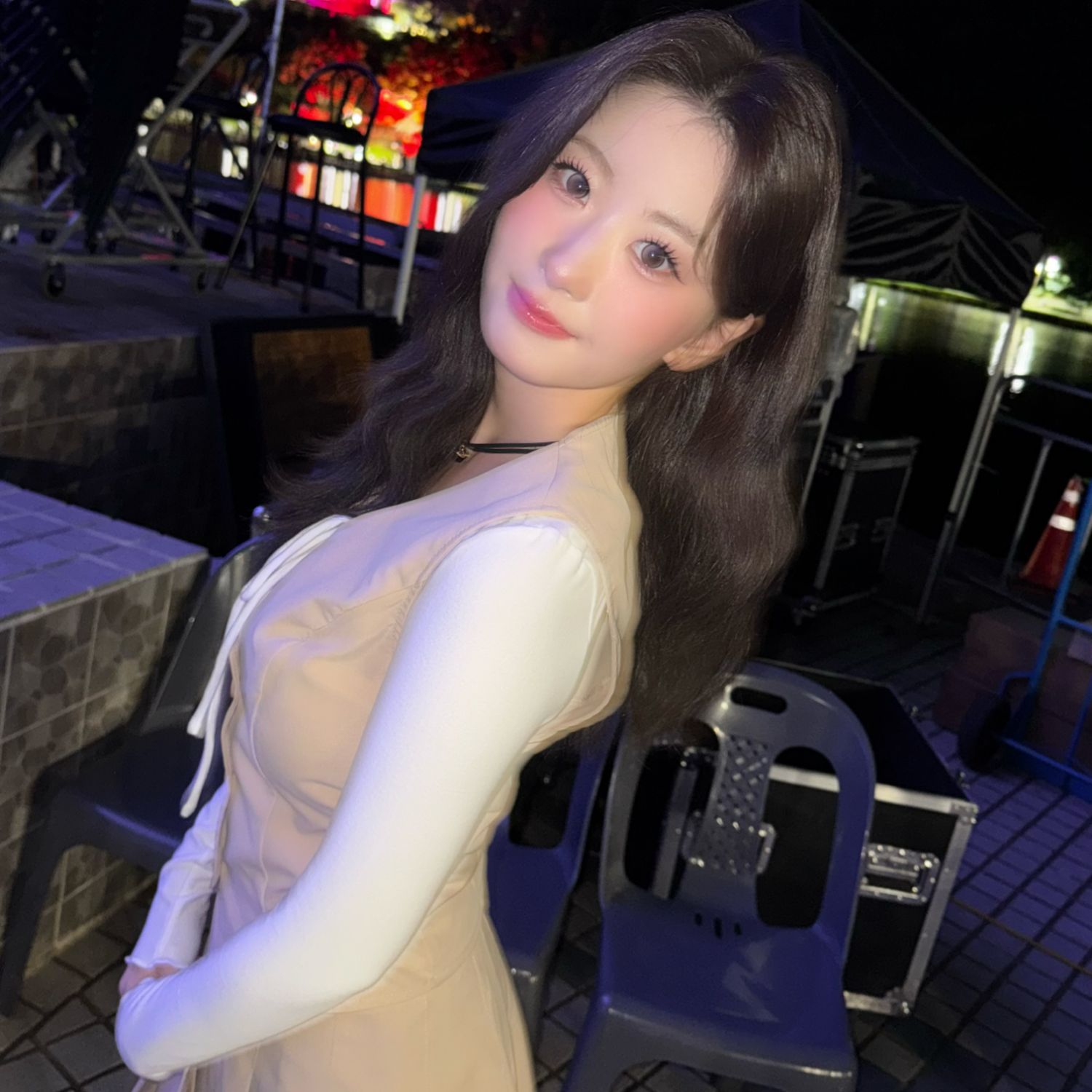 A moment captured by a fan of Oh Yujin