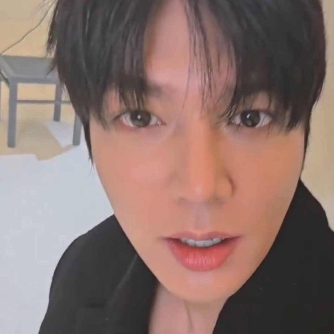 Recent activity shot of Lee Minho