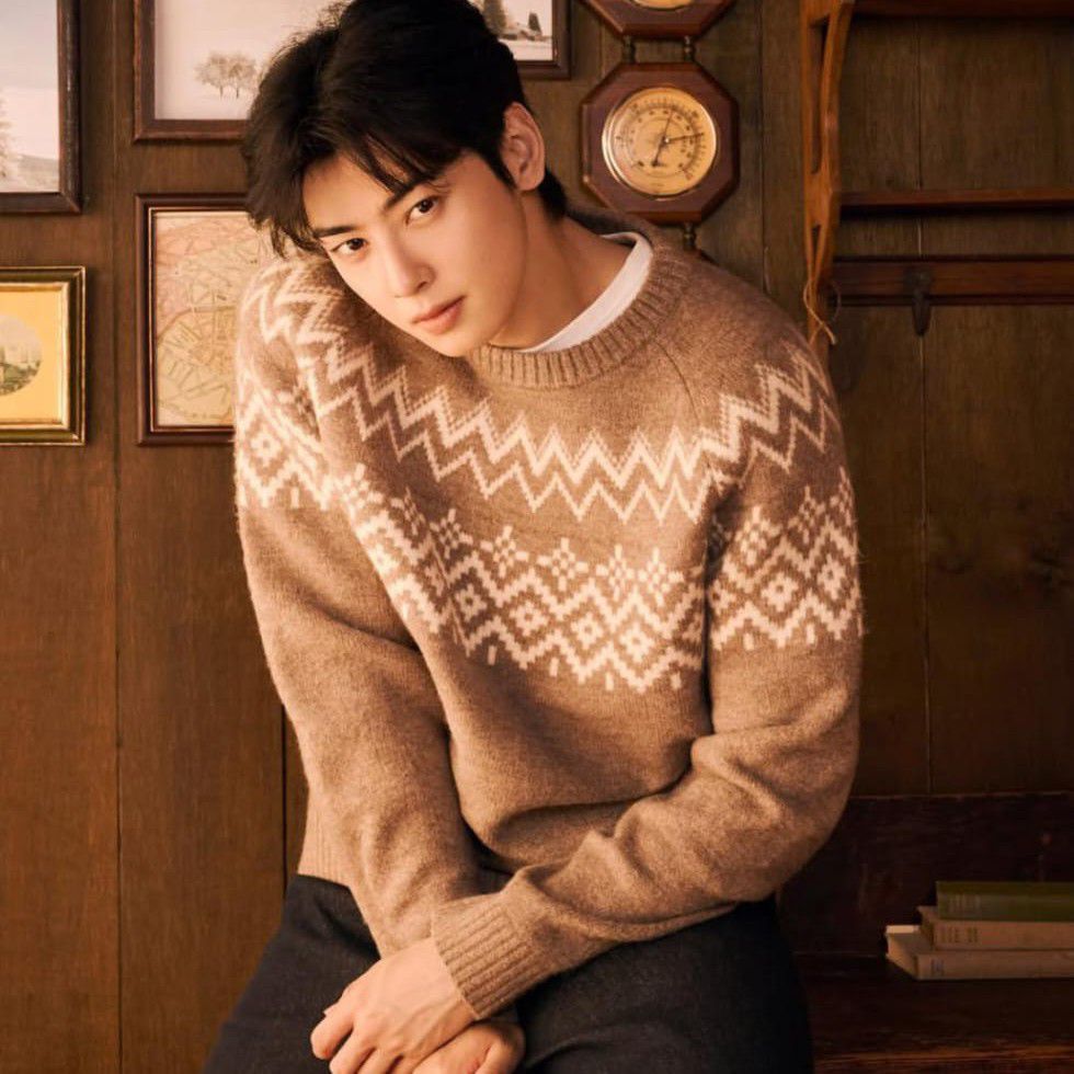 Recent activity shot of Cha Eunwoo