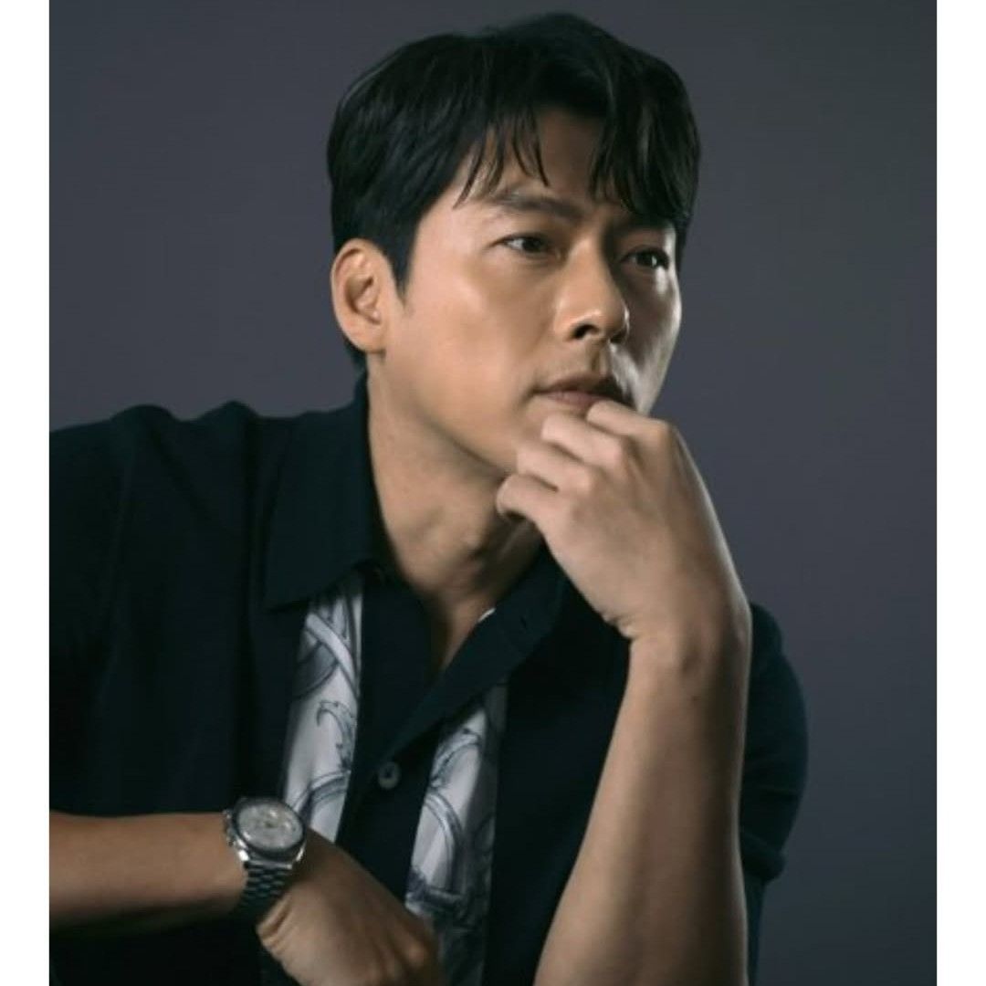 Recent activity shot of Hyun Bin