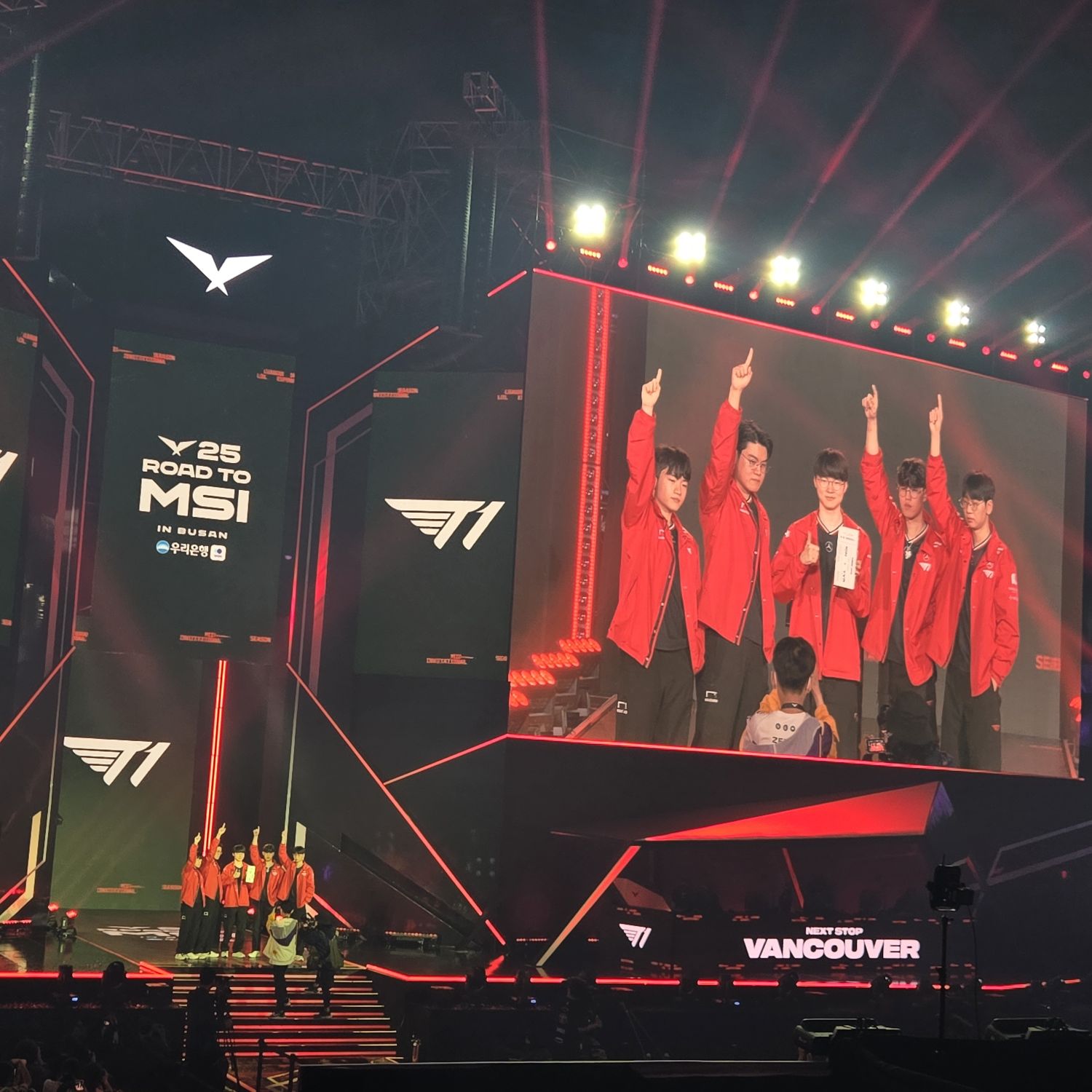 Recent activity shot of Faker