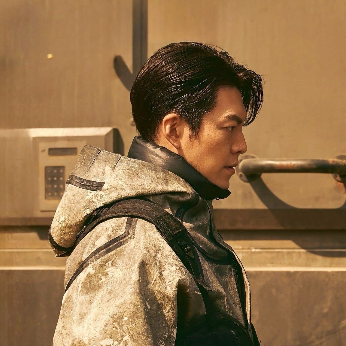 Recent activity shot of Kim Woobin