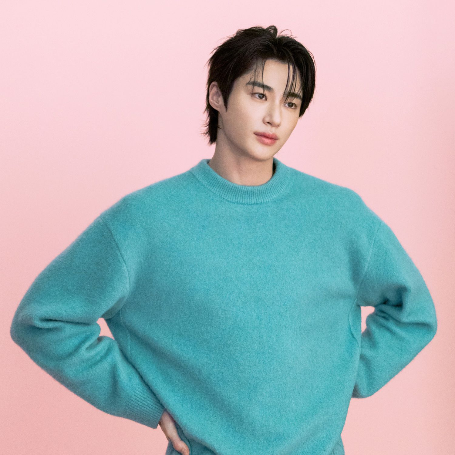 Recent activity shot of Byeon Wooseok