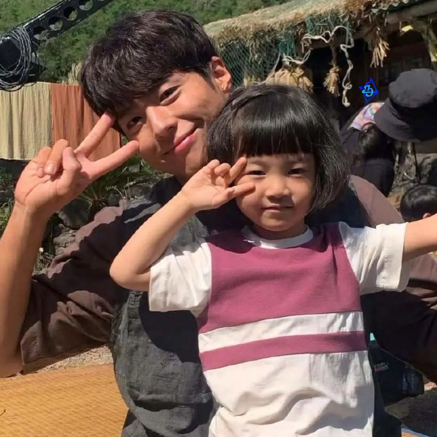 Momen yang diabadikan oleh penggemar Park Bogum