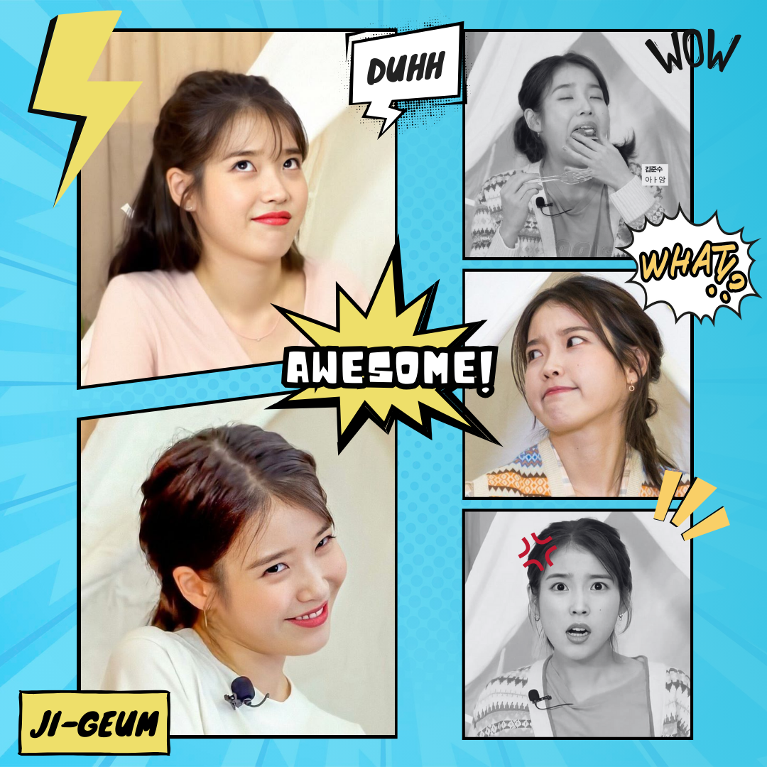 A moment captured by a fan of IU
