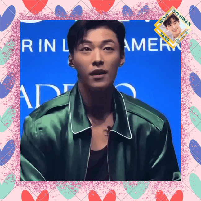 Recent activity shot of Woo Dohwan