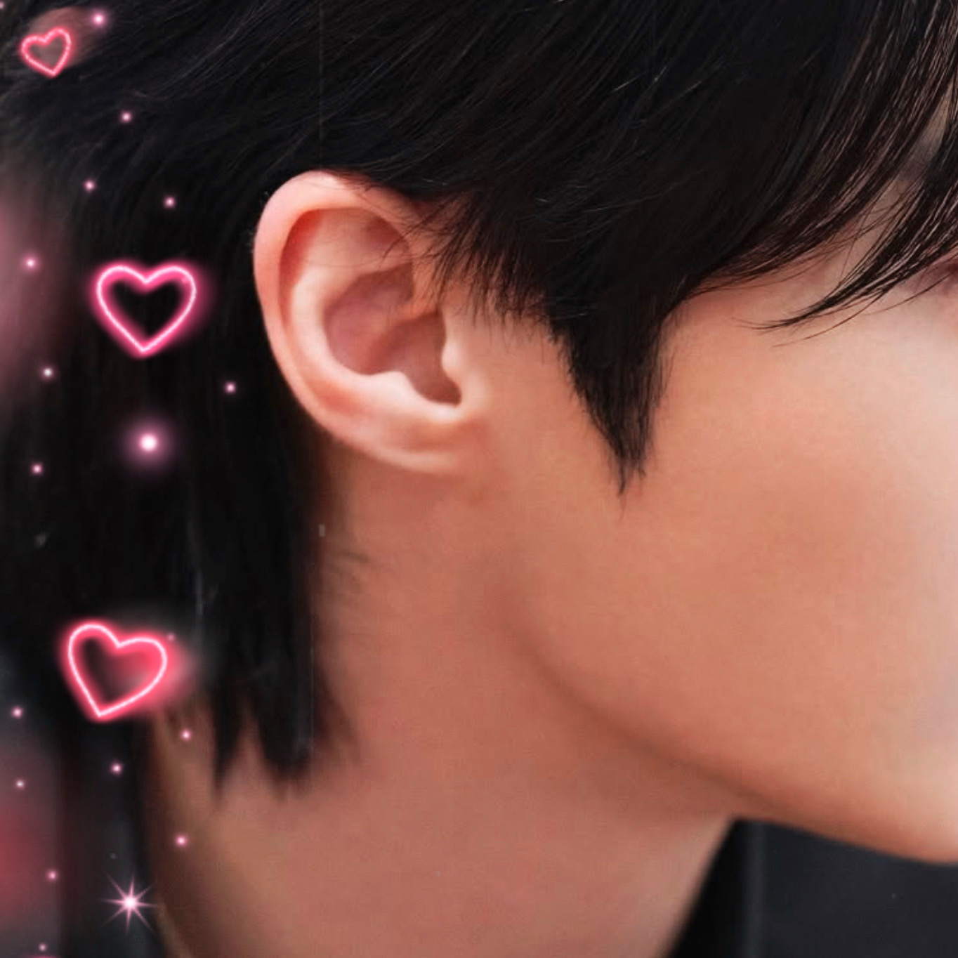 A moment captured by a fan of Byeon Wooseok