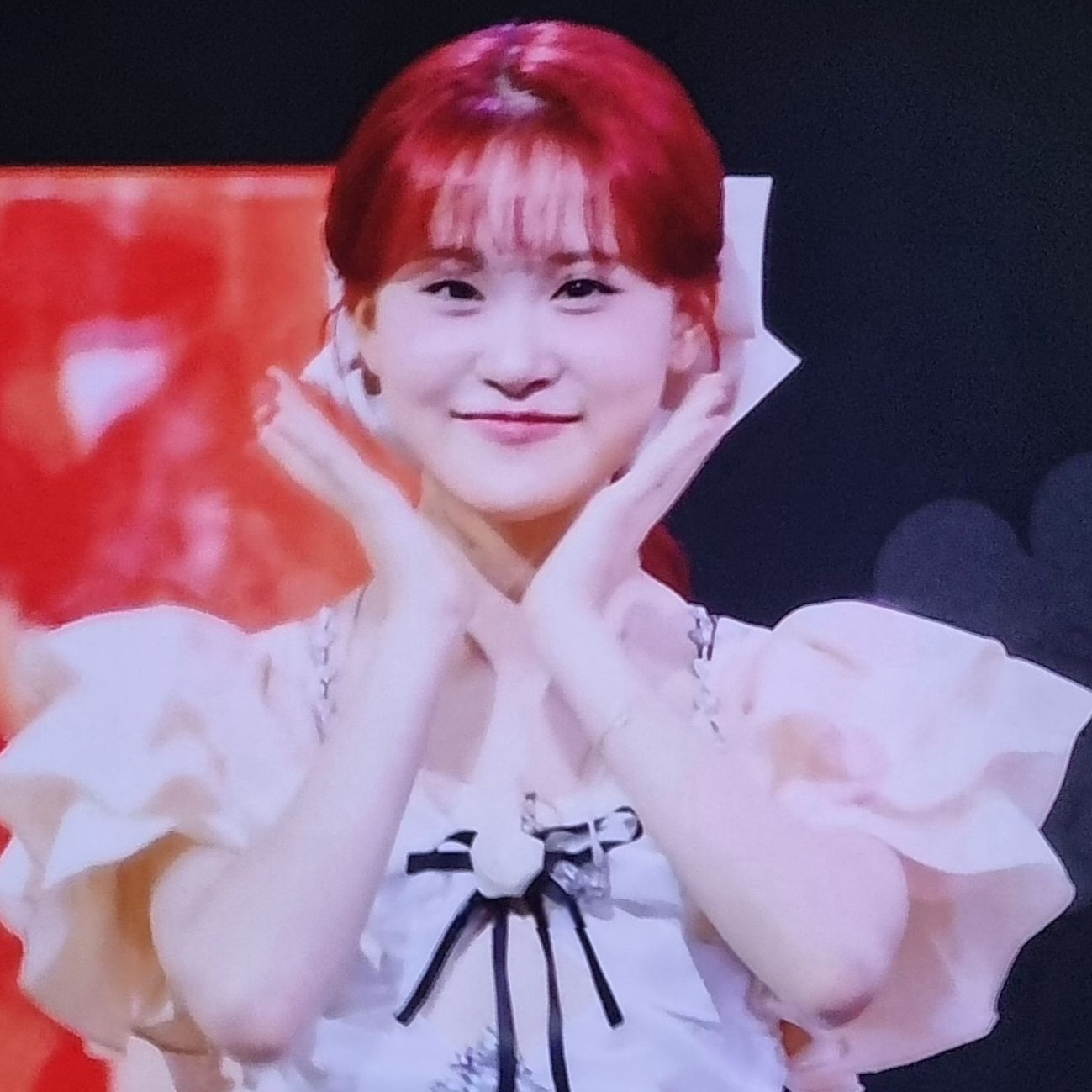 キム・ダヒョンのビハインドカット