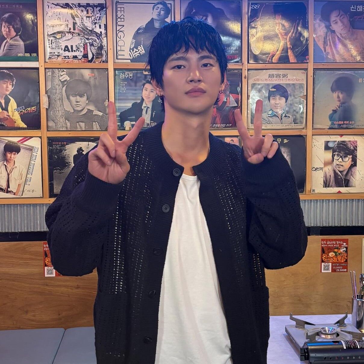 Behind-the-scenes cut of Seo Inguk