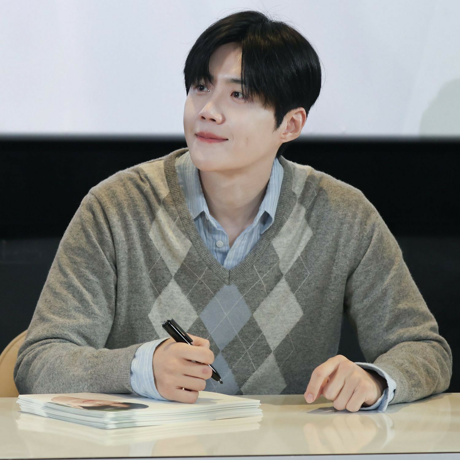 A moment captured by a fan of Kim Seonho