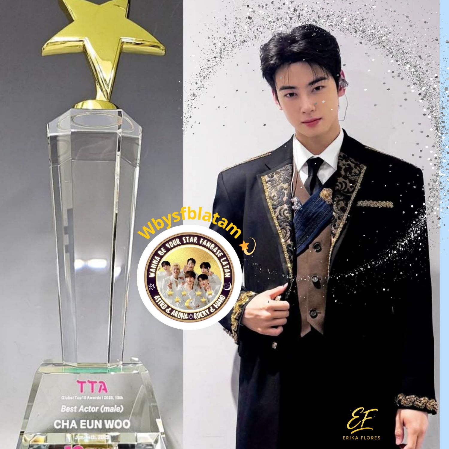 Behind-the-scenes cut of Cha Eunwoo