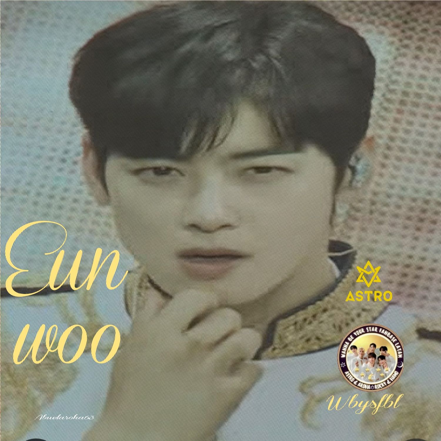 Behind-the-scenes cut of Cha Eunwoo