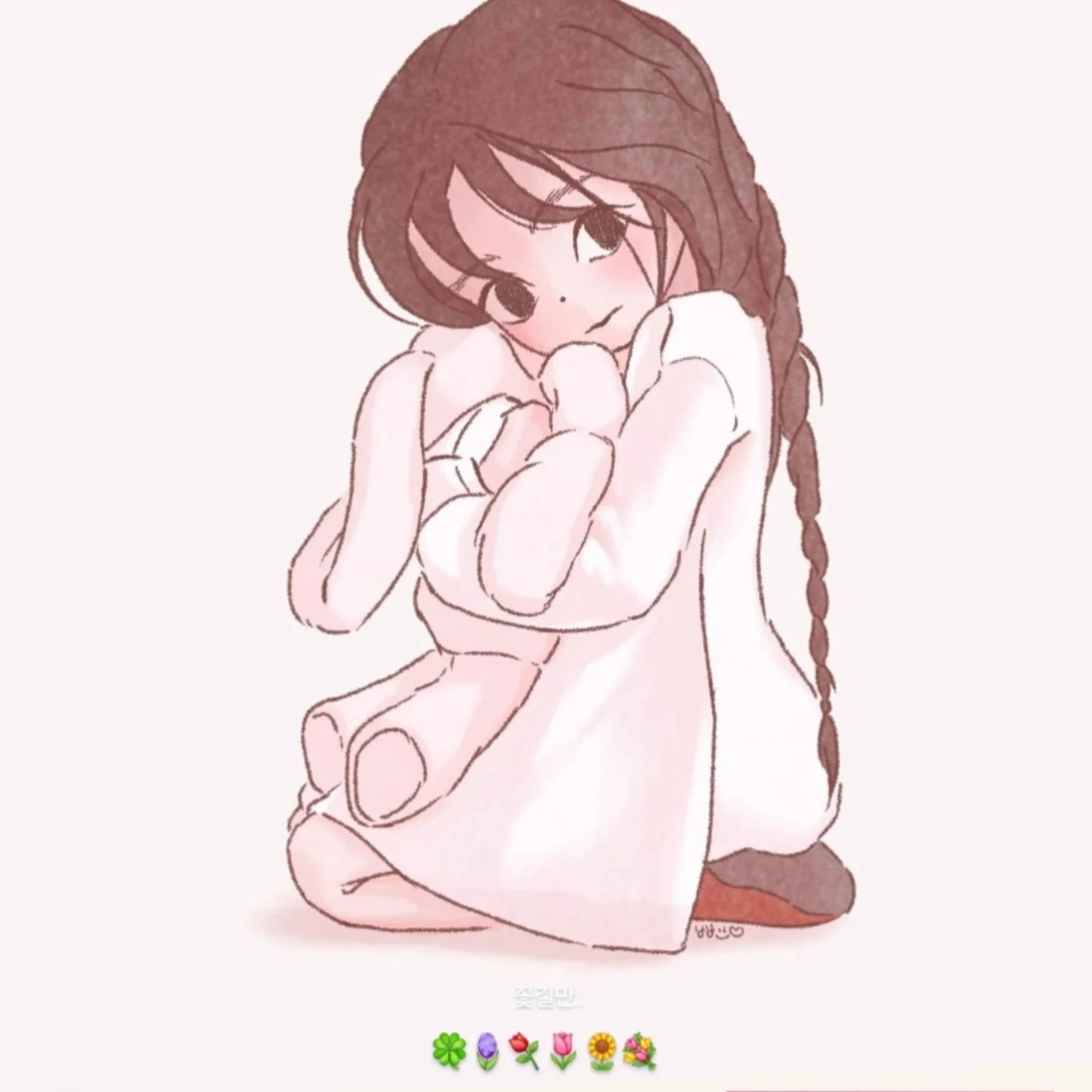 Behind-the-scenes cut of Kim Hyeyoon