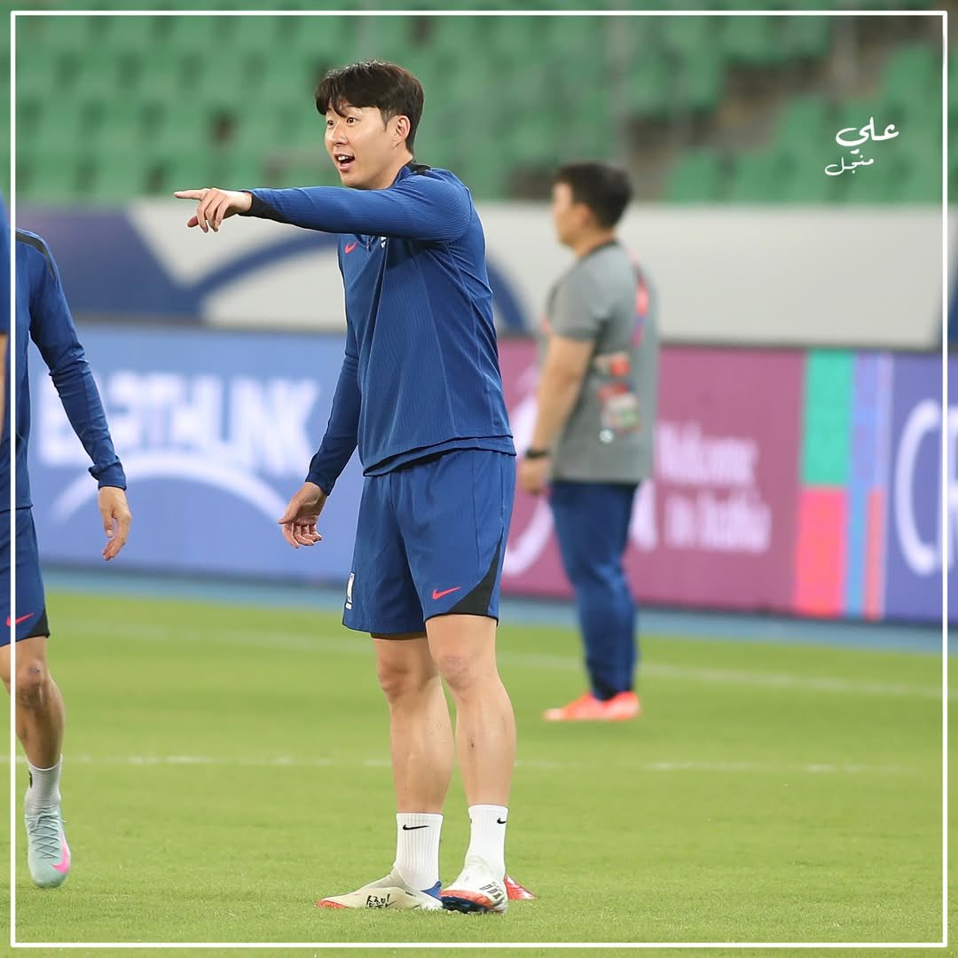 Behind-the-scenes cut of Son Heungmin