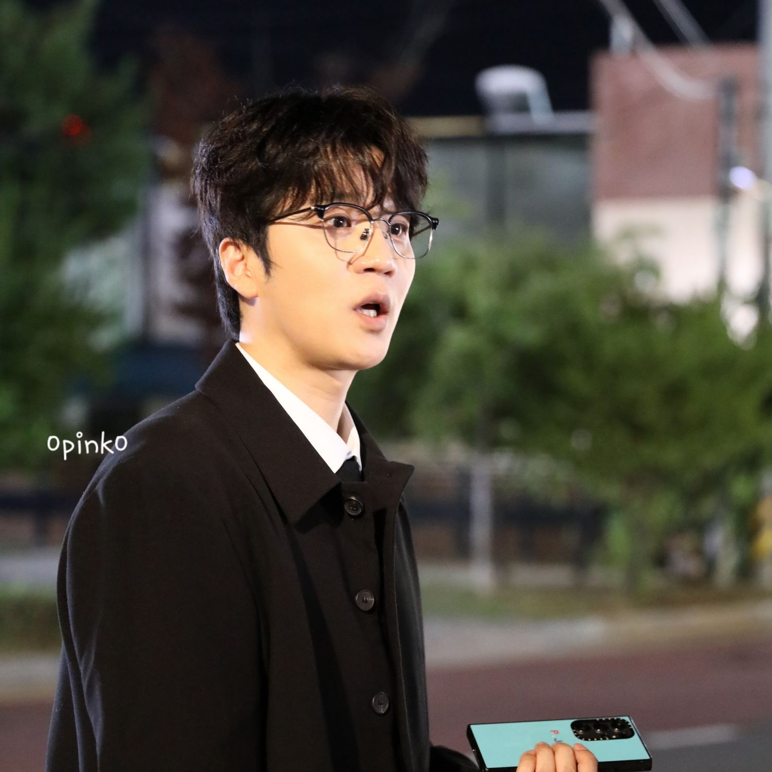 Recent activity shot of Park Jihoo (Mr. Trot 3)