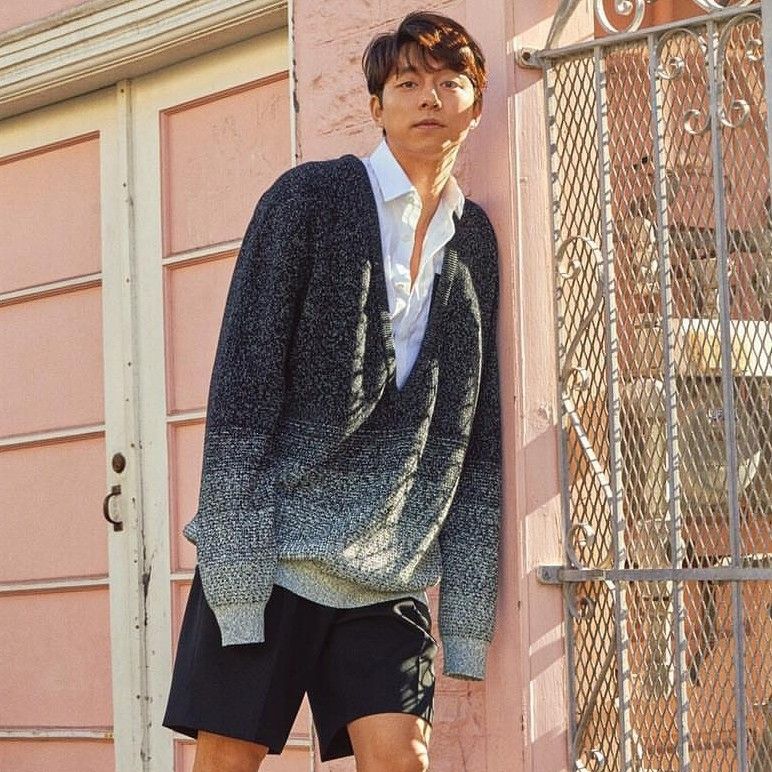 Recent activity shot of Gong Yoo