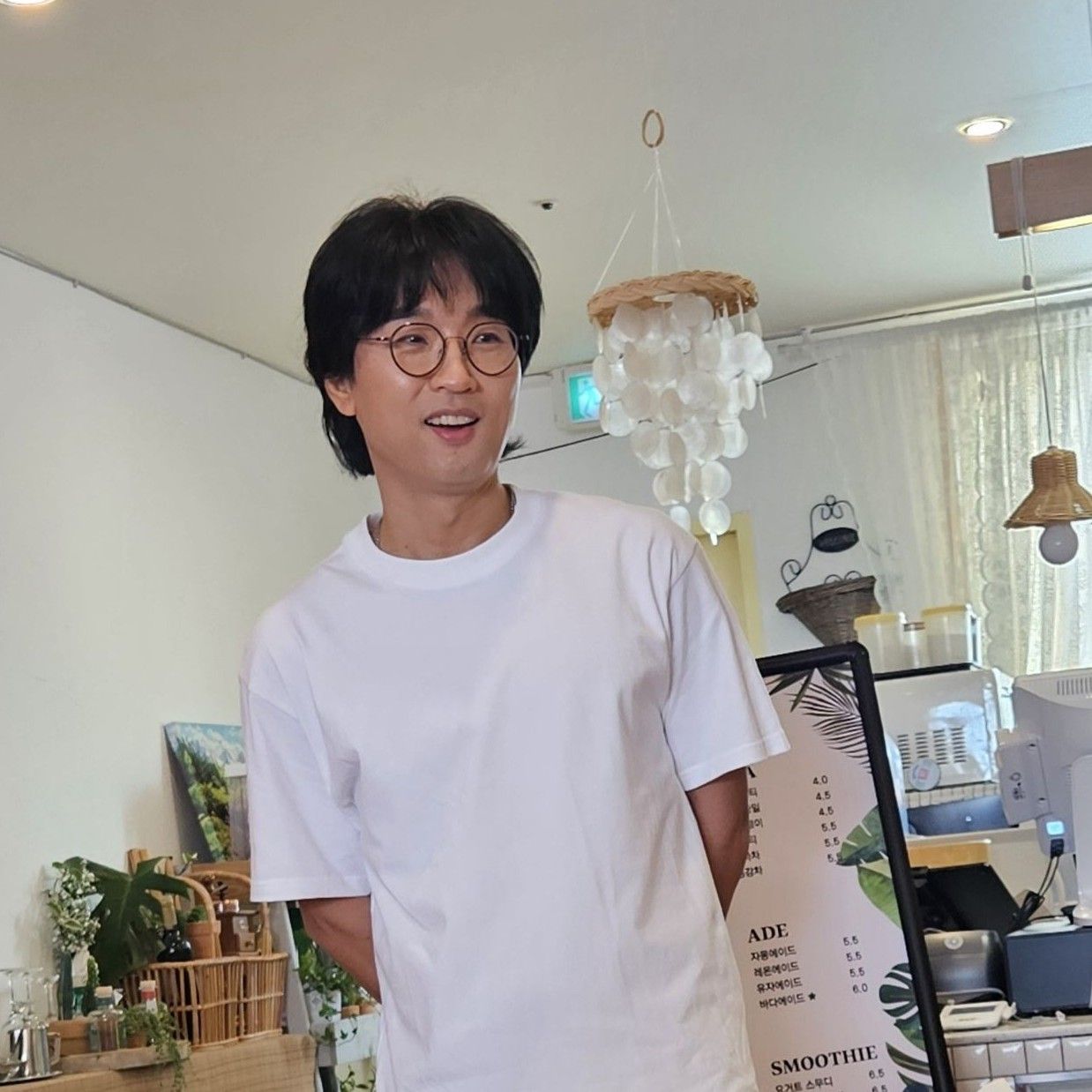 A moment captured by a fan of Bak Changgeun