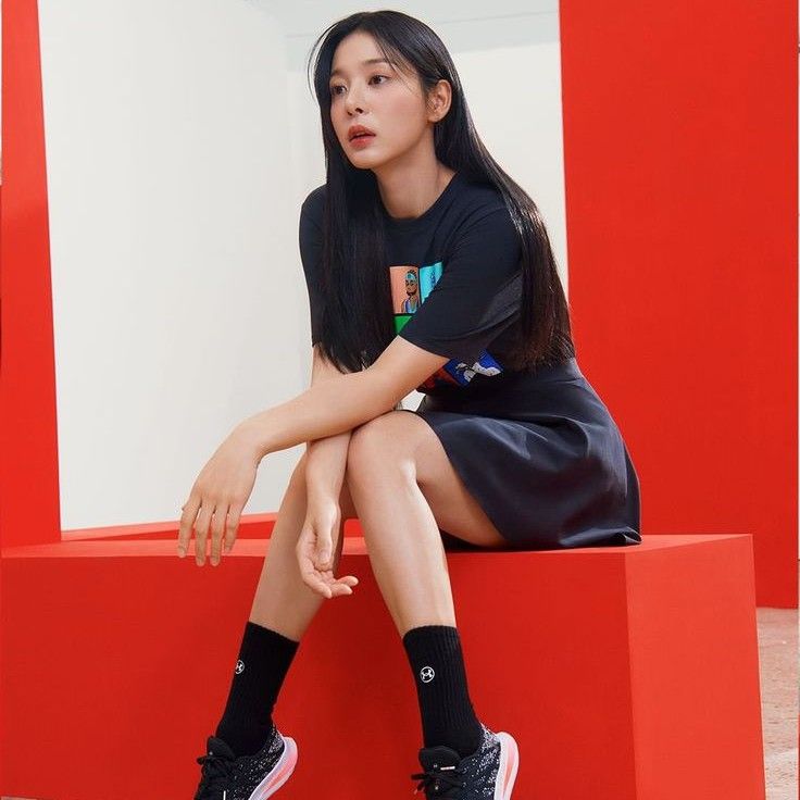 A moment captured by a fan of Seol Inah