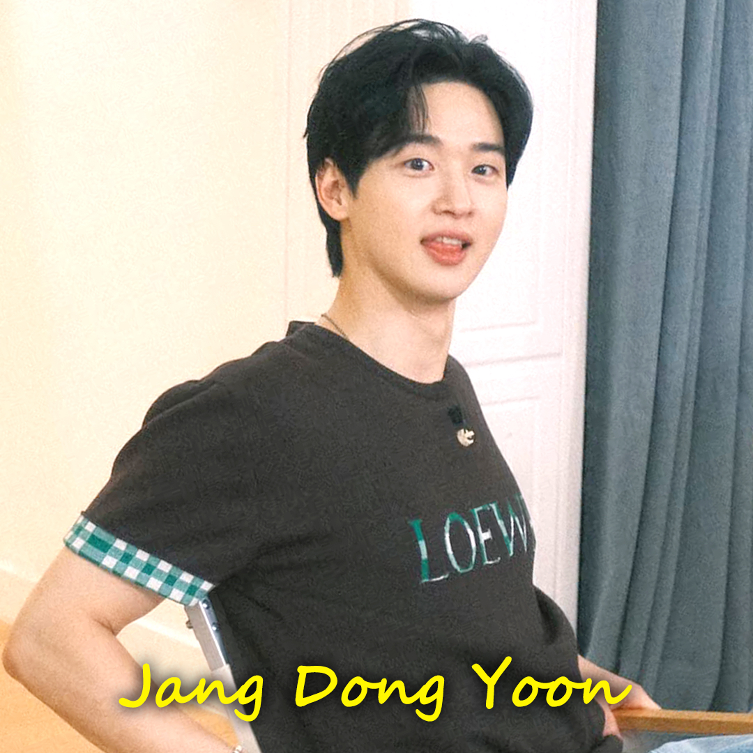 Behind-the-scenes cut of Jang Dongyoon
