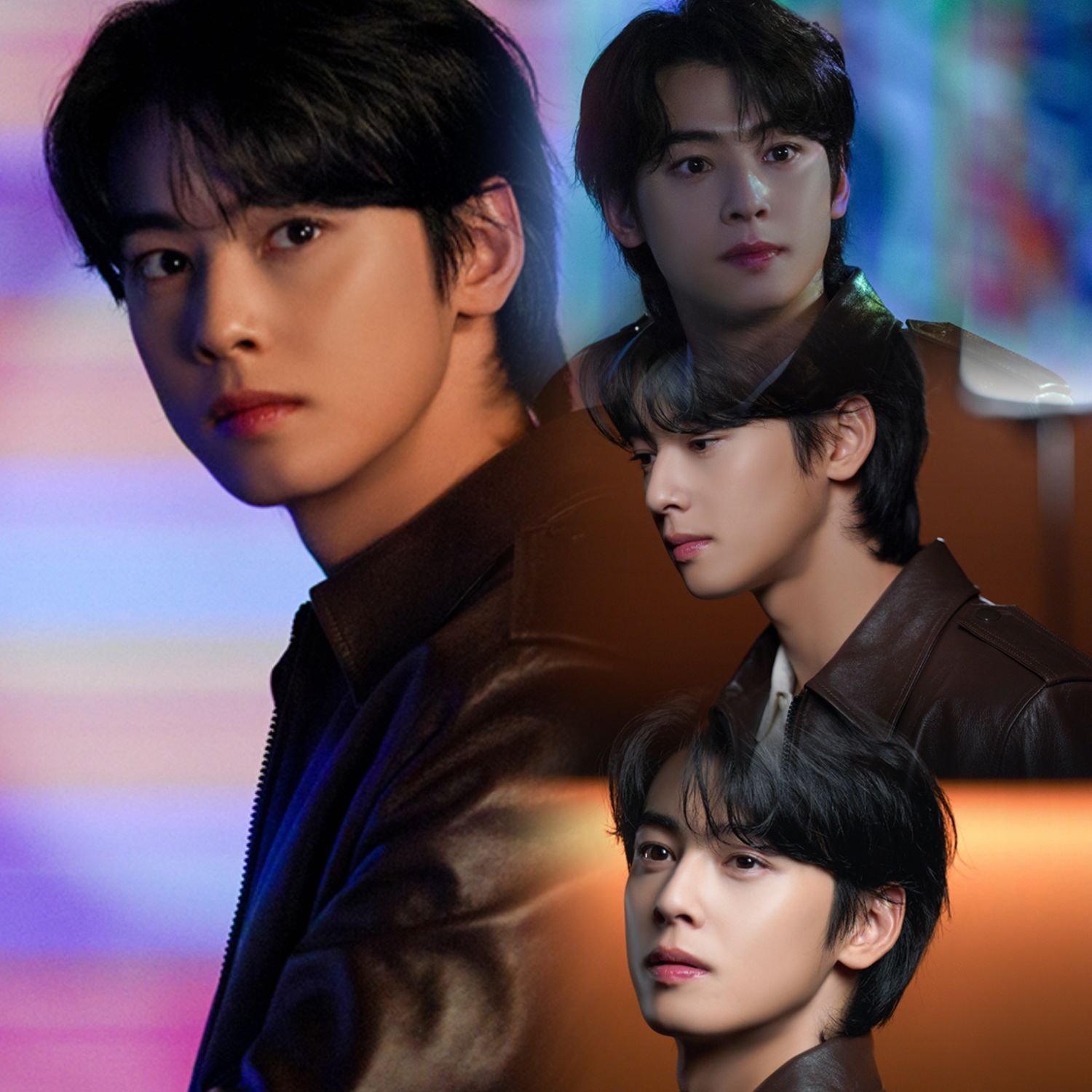 Behind-the-scenes cut of Cha Eunwoo