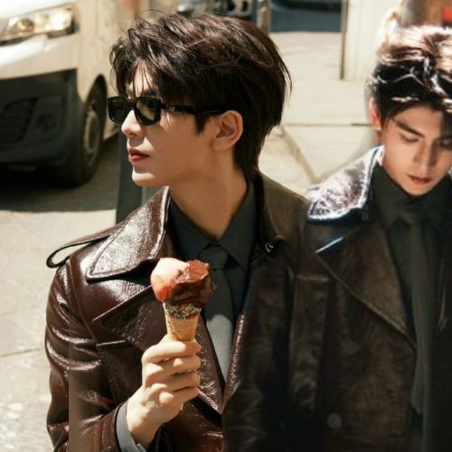 Behind-the-scenes cut of Zhang Linghe