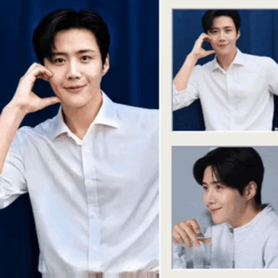 Behind-the-scenes cut of Kim Seonho