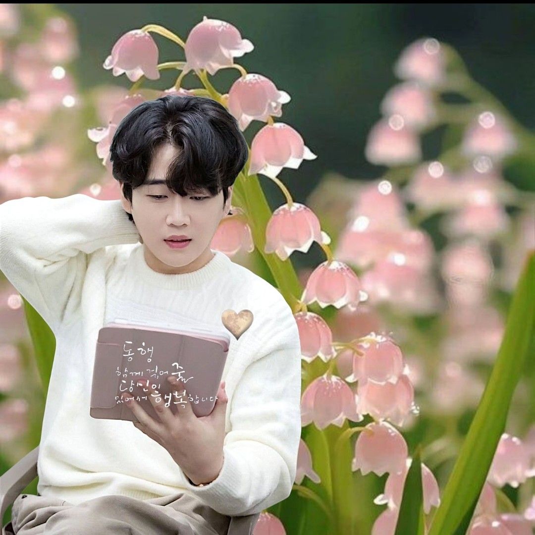 Behind-the-scenes cut of Hwang Youngwoong