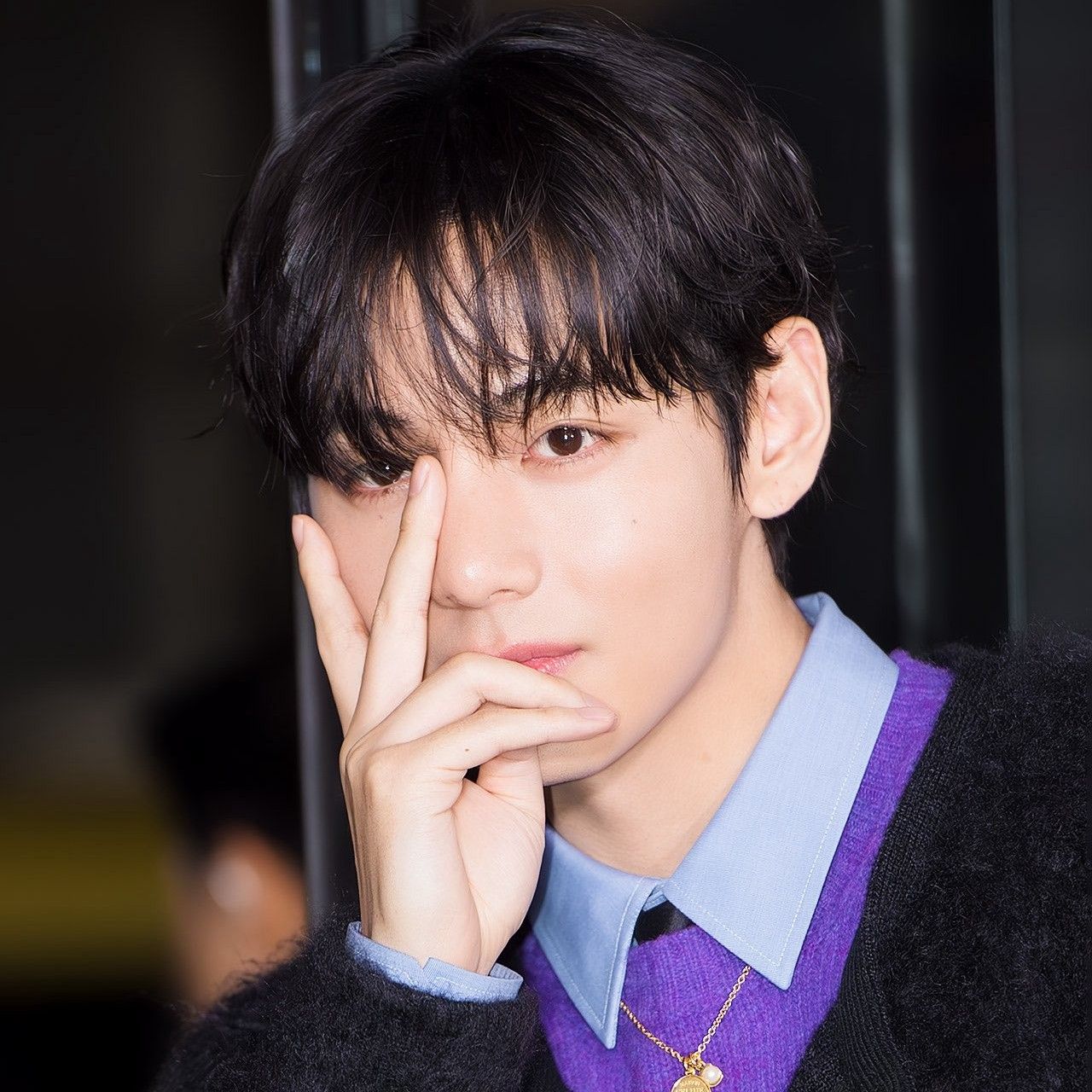 A moment captured by a fan of Kim Taehyung (V)