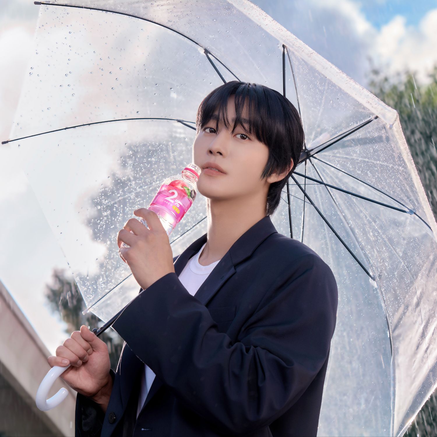 A moment captured by a fan of Ahn Hyoseop