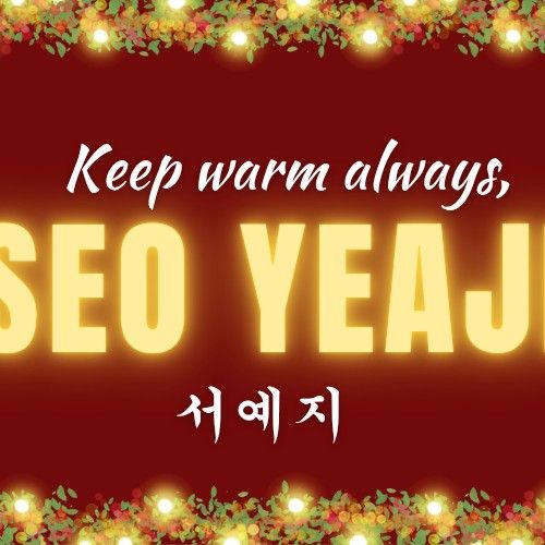 Behind-the-scenes cut of Seo Yeaji