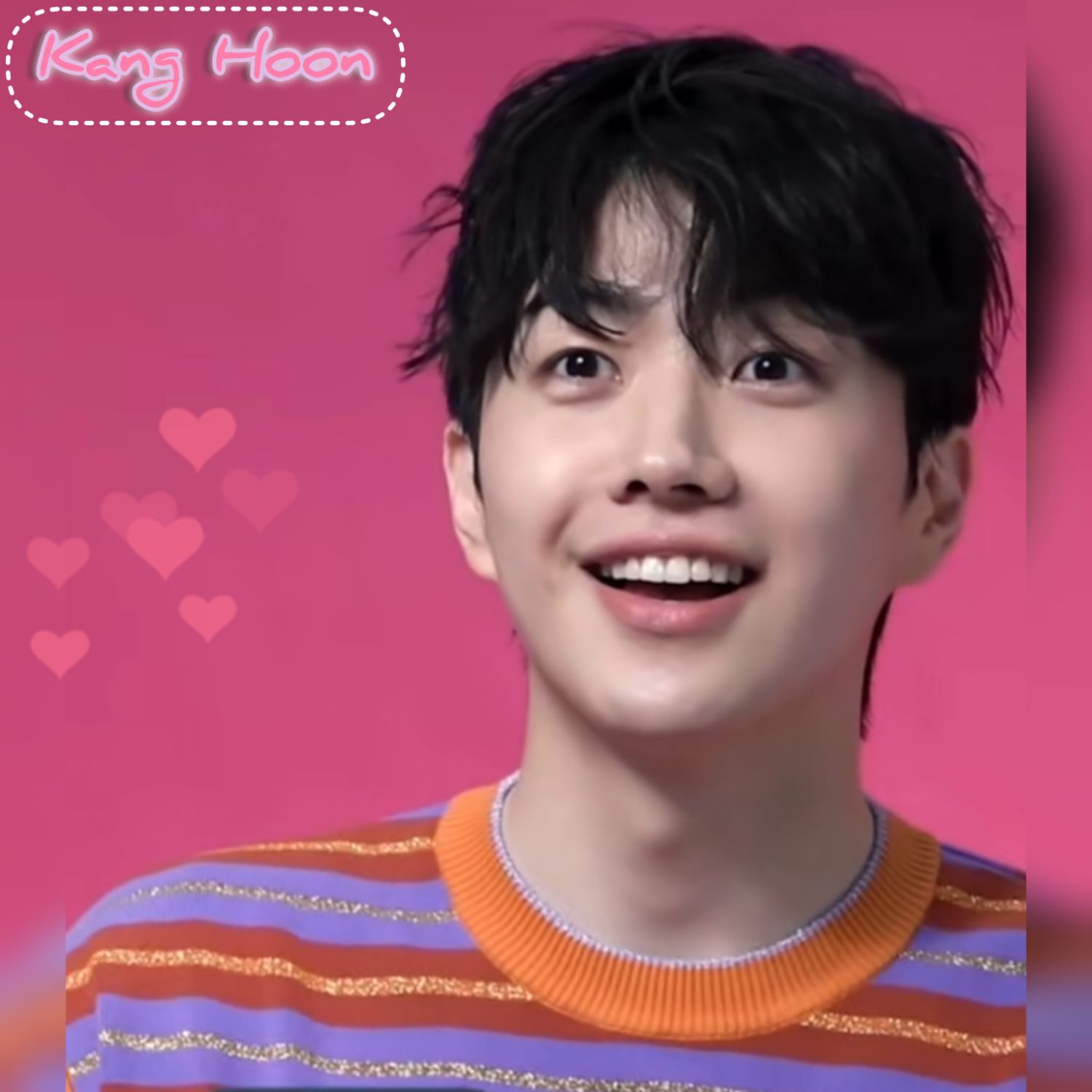 Behind-the-scenes cut of Kang Hoon