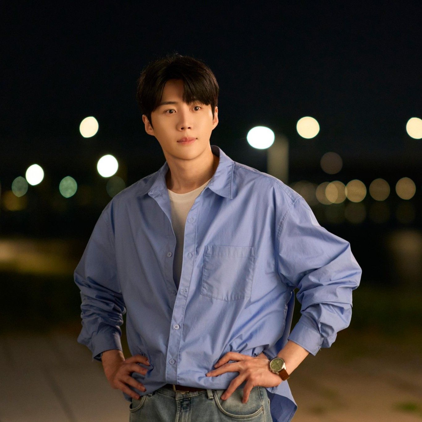 Behind-the-scenes cut of Kim Seonho