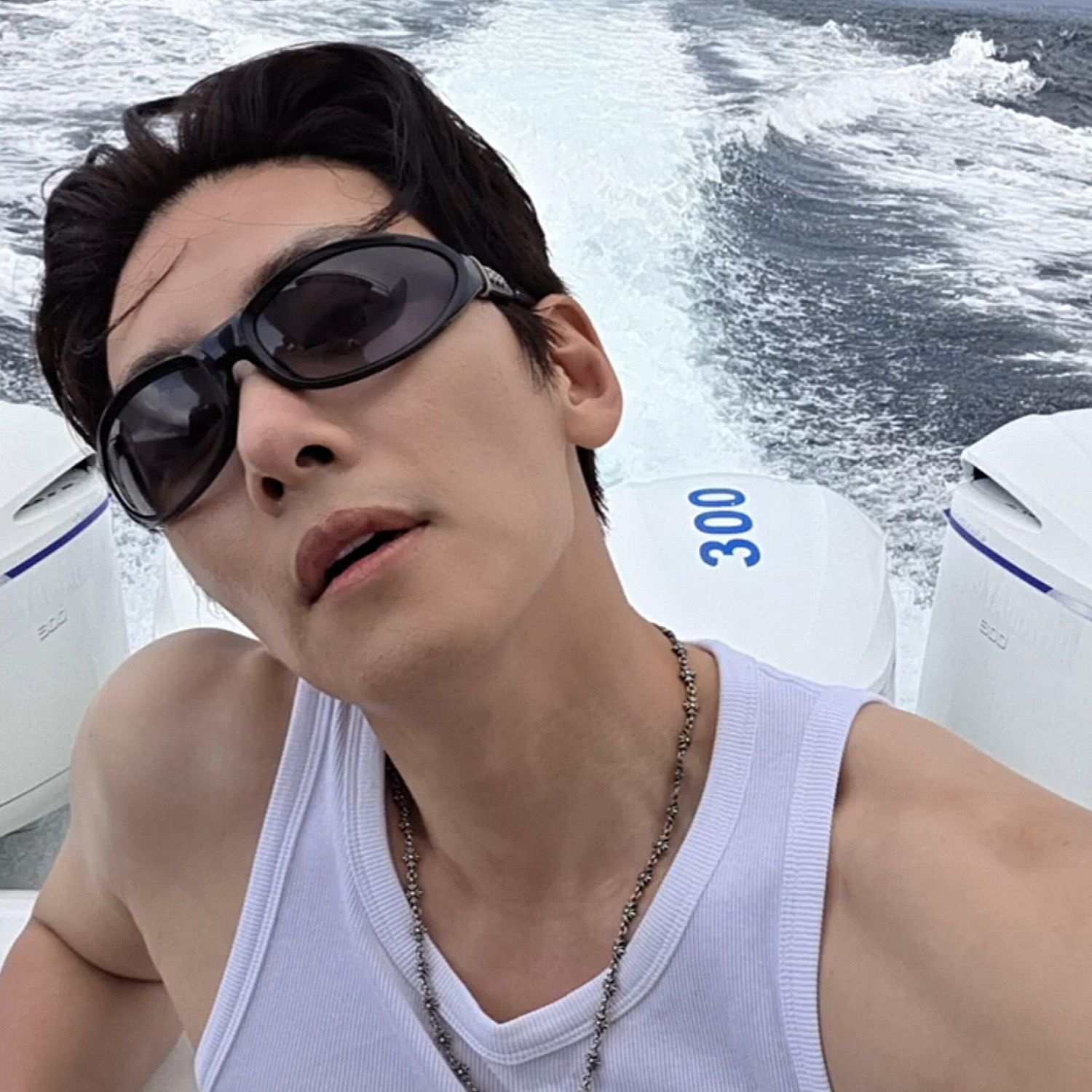 チ・チャンウクのビハインドカット