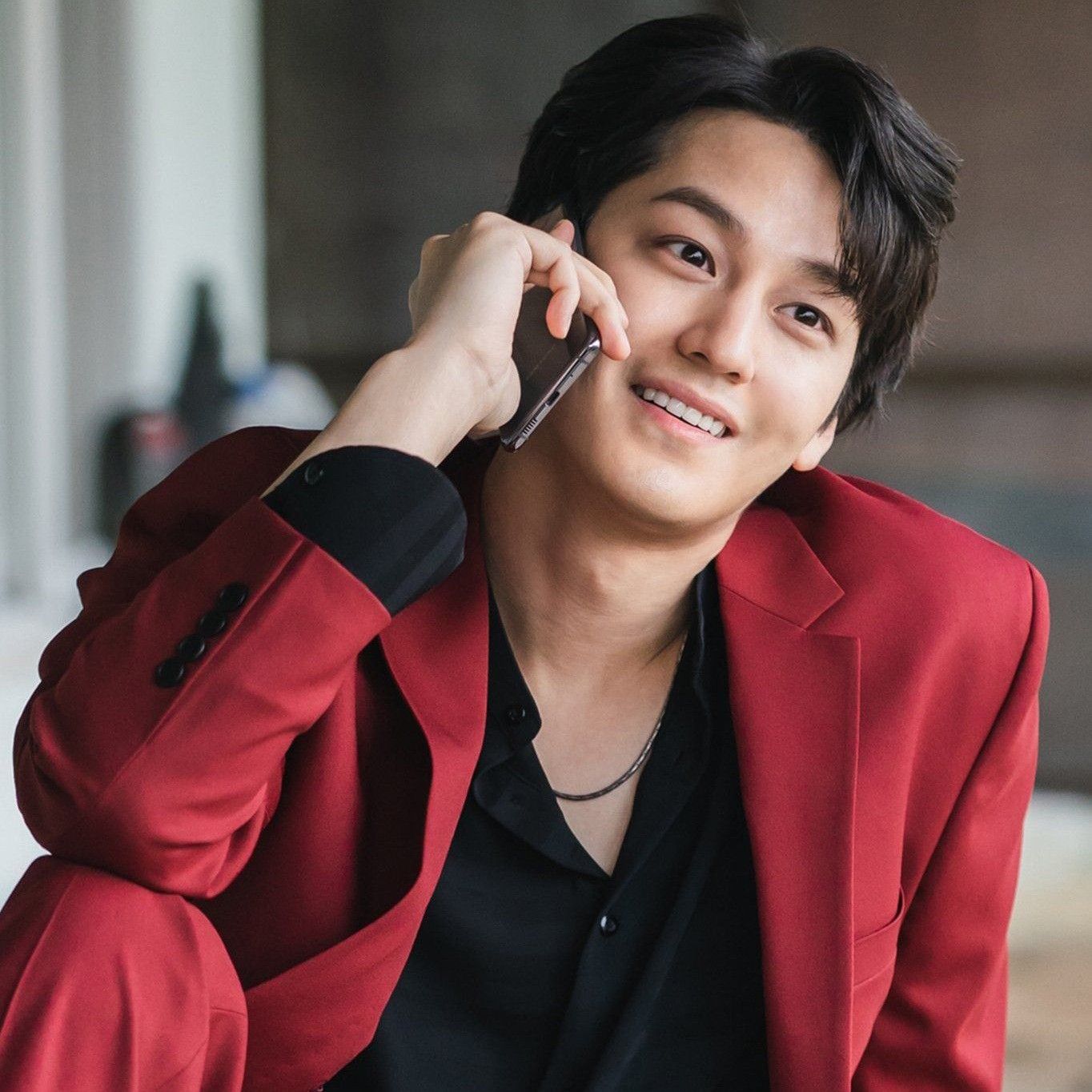 A moment captured by a fan of Kim Bum