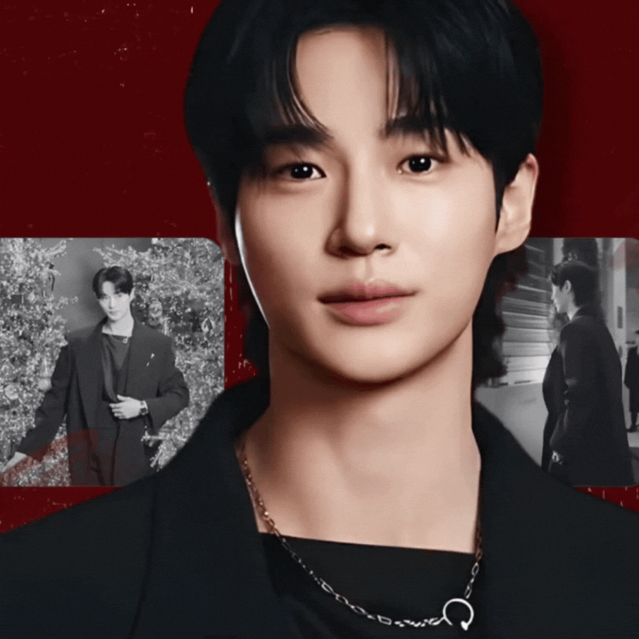 Behind-the-scenes cut of Byeon Wooseok