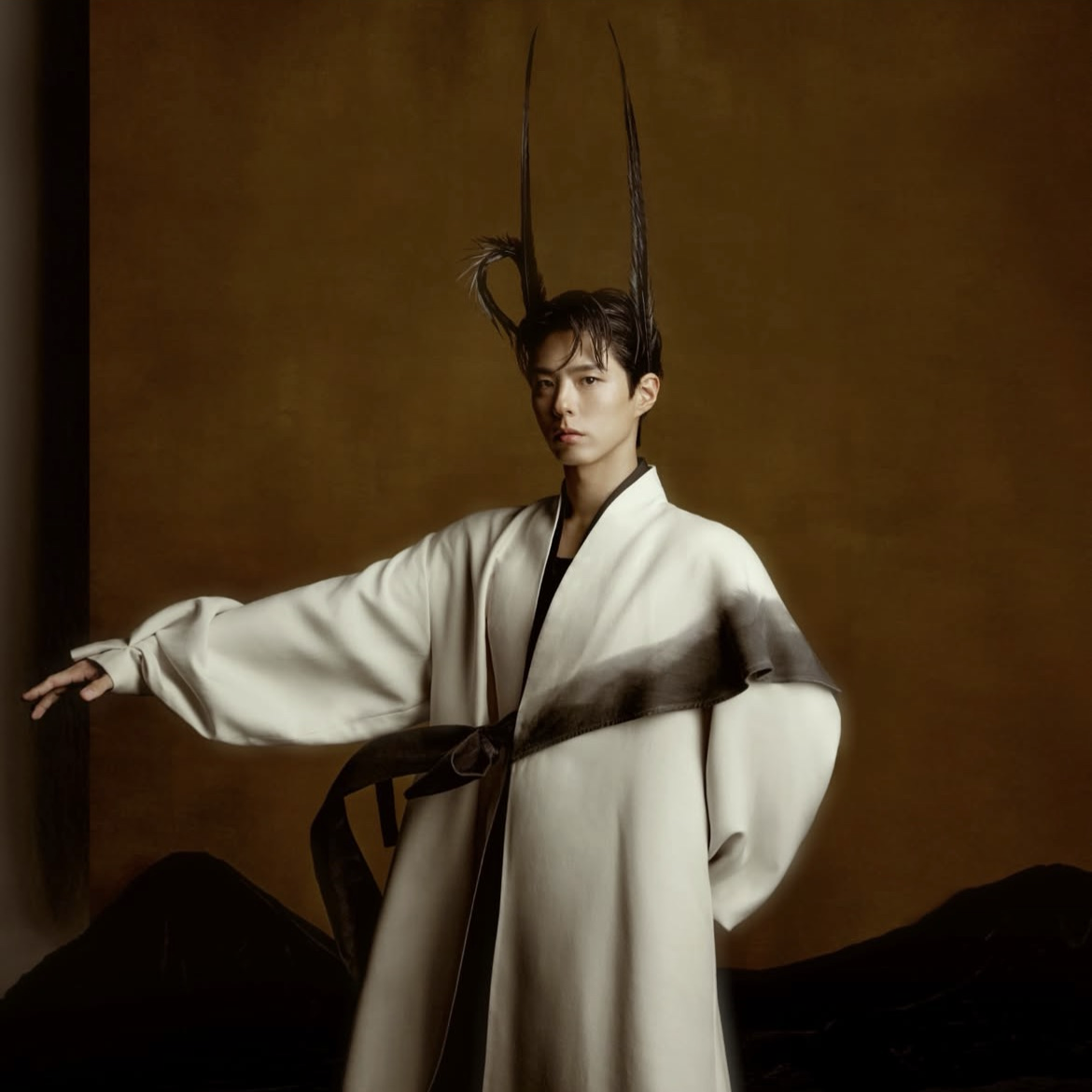 Recent activity shot of Park Bogum
