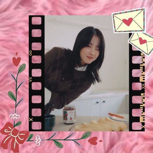 Behind-the-scenes cut of Park Boyoung