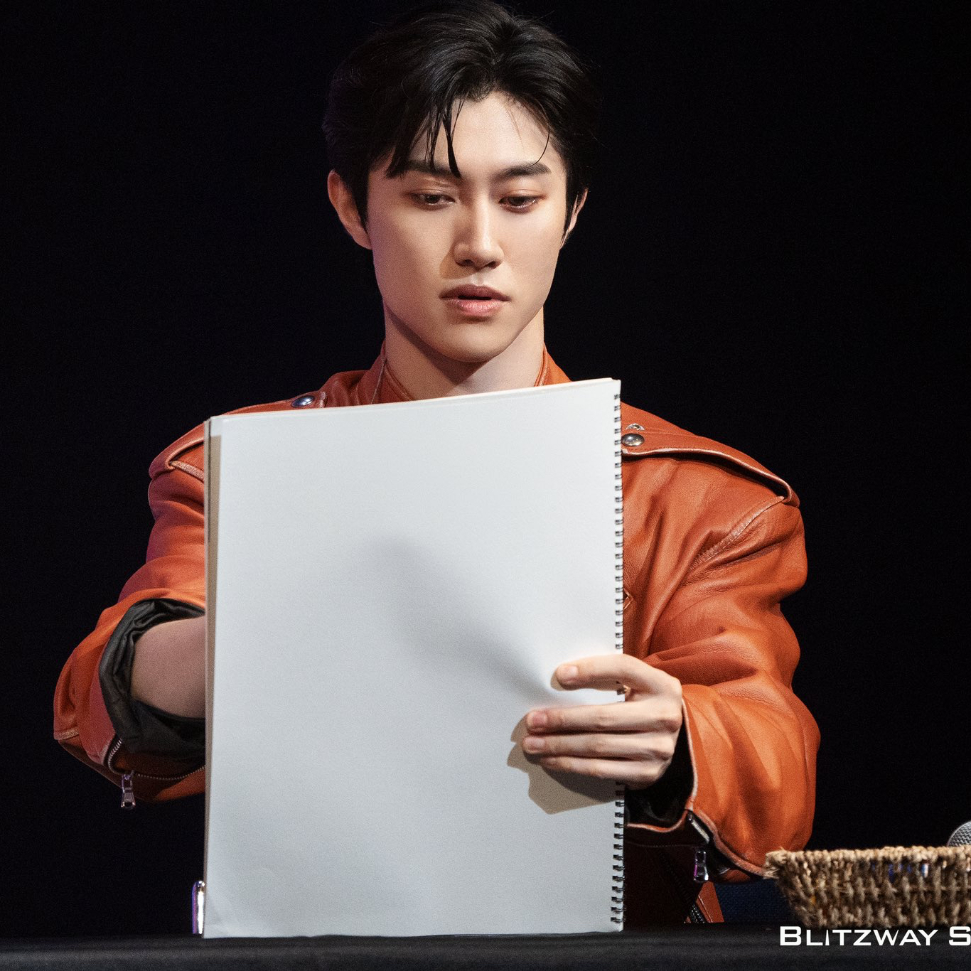 Recent activity shot of Kwak Dongyeon
