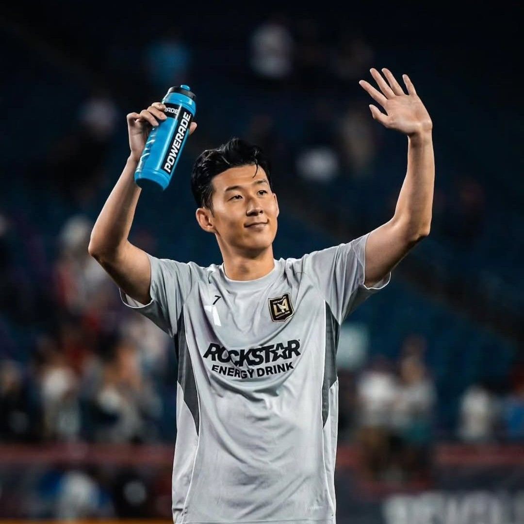 A moment captured by a fan of Son Heungmin