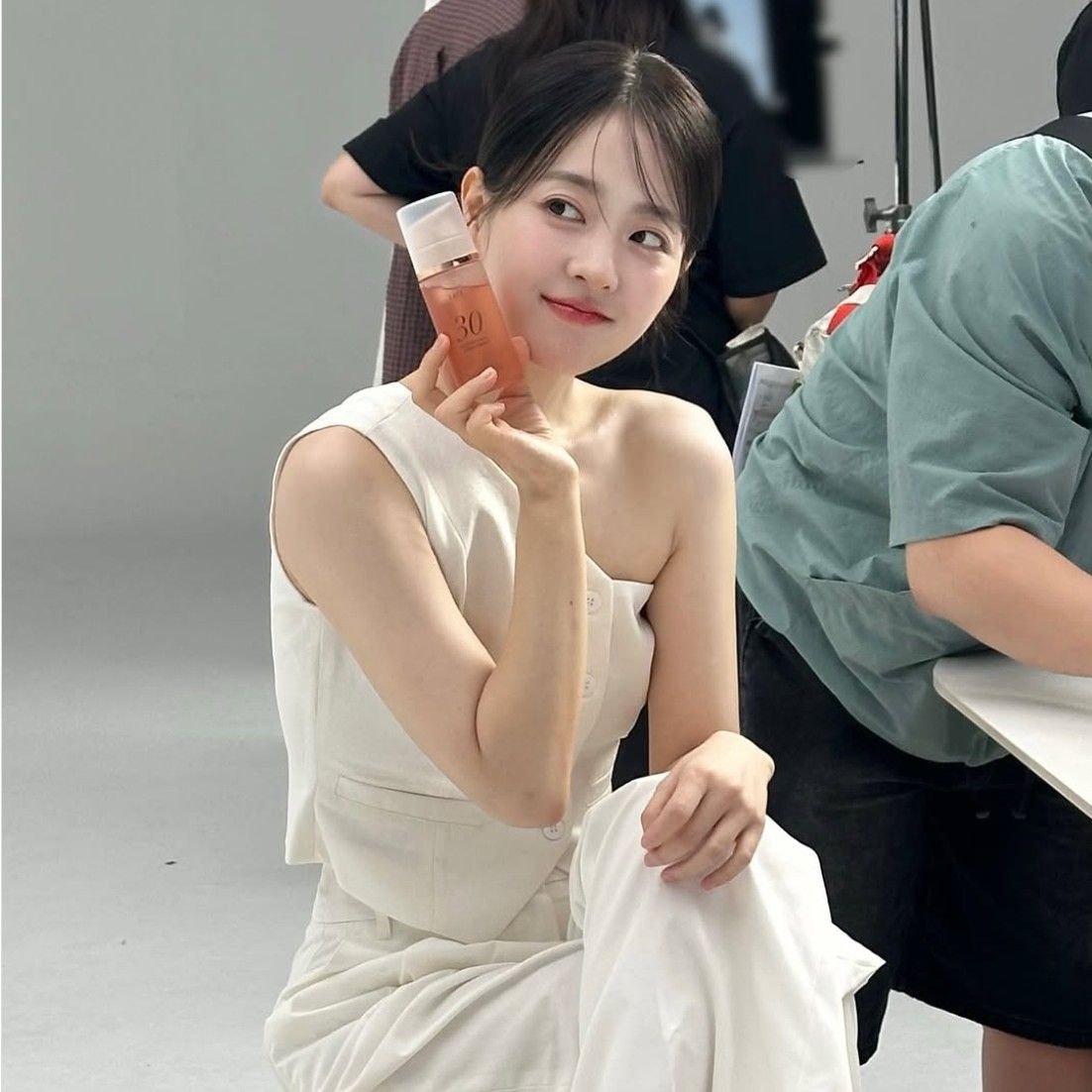 A moment captured by a fan of Park Boyoung