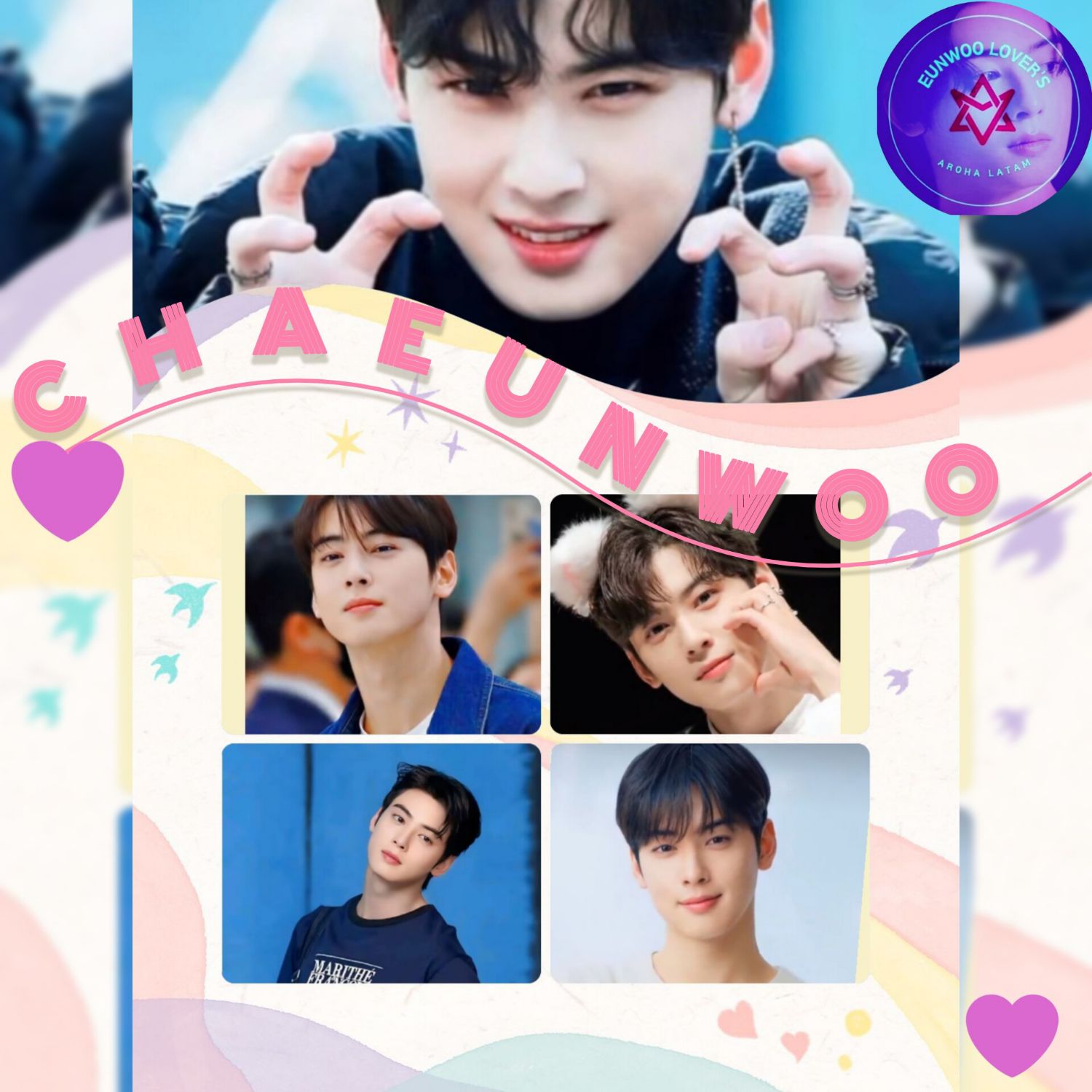 A moment captured by a fan of Cha Eunwoo