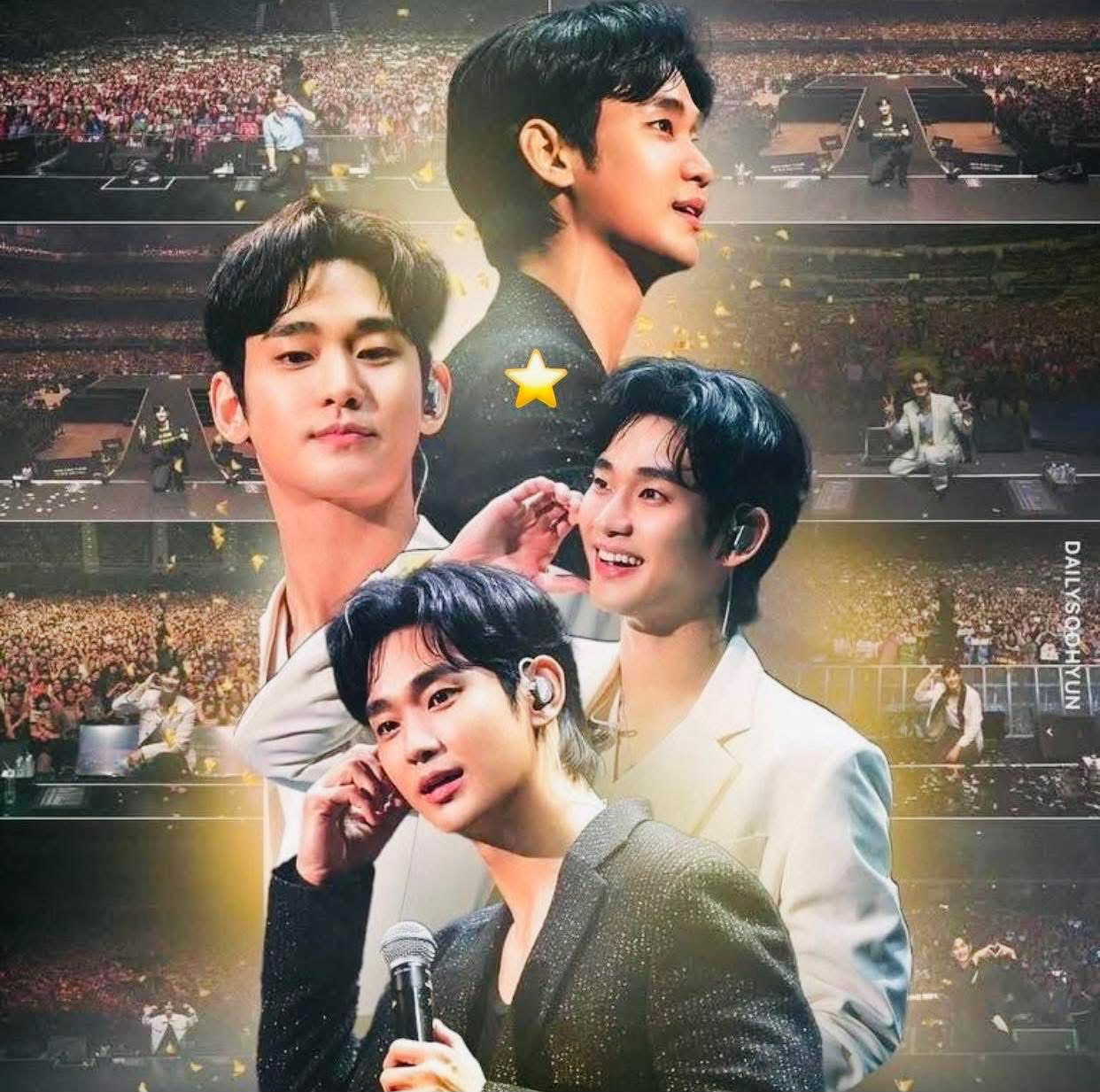 Recent activity shot of Kim Soohyun