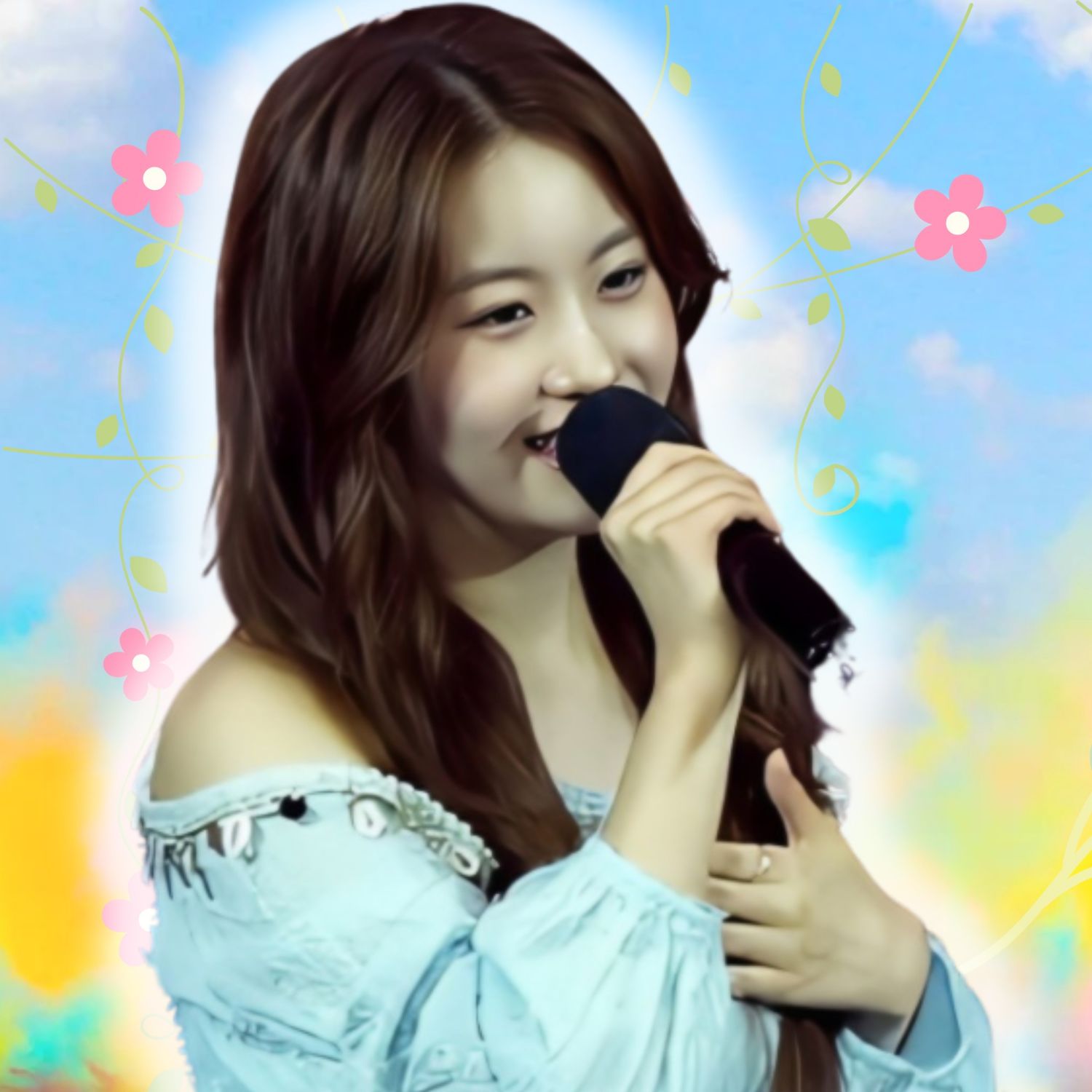 Recent activity shot of Oh Yujin