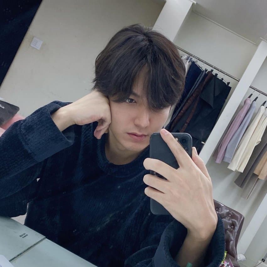 Recent activity shot of Lee Minho