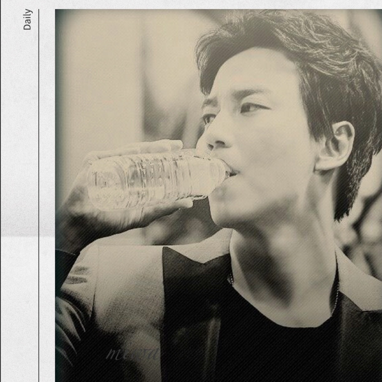 Behind-the-scenes cut of Kim Namgil