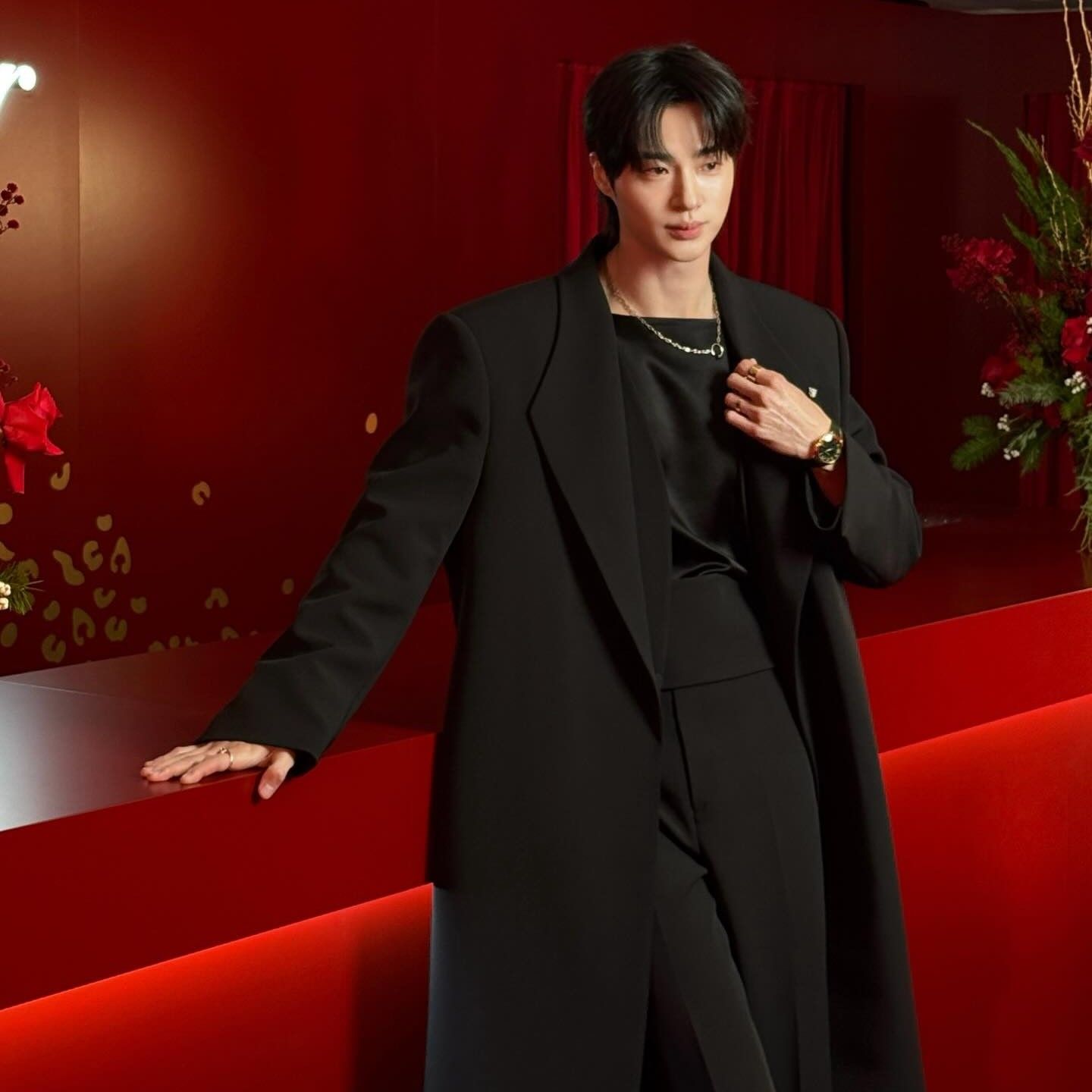 Recent activity shot of Byeon Wooseok