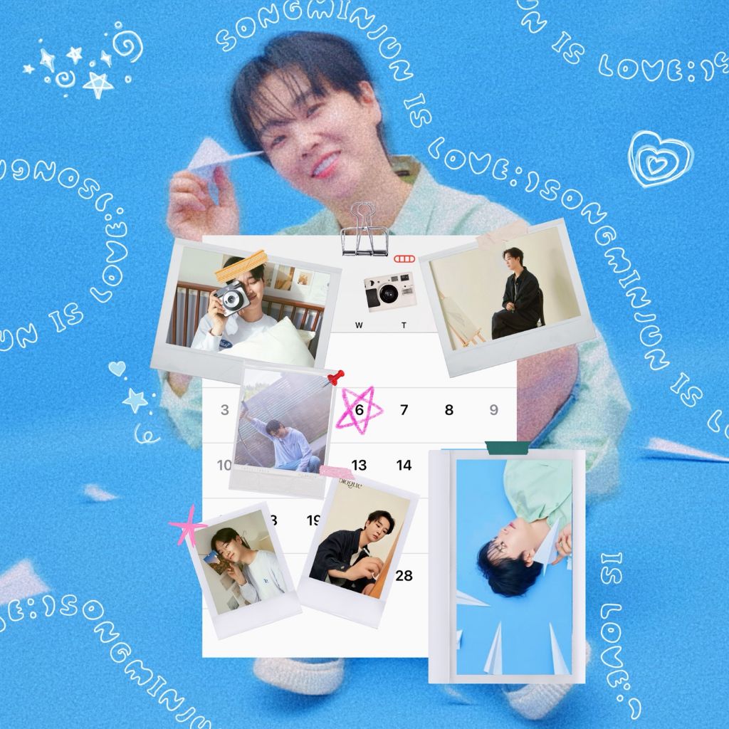 A moment captured by a fan of Song Minjun