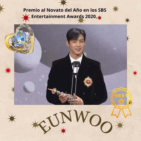 Behind-the-scenes cut of Cha Eunwoo