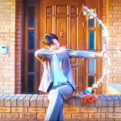 Behind-the-scenes cut of Son Taejin